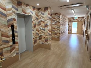 温もりのある廊下