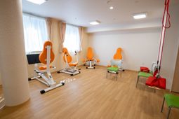 明るい機能訓練室