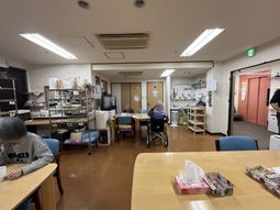 広々とした共有スペース