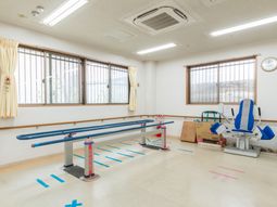 広々とした機能訓練室