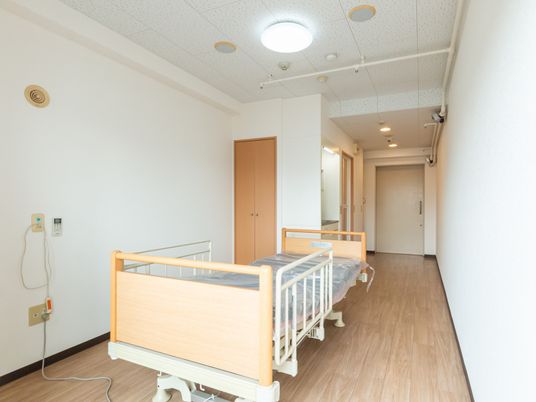 快適なベッド付き居室