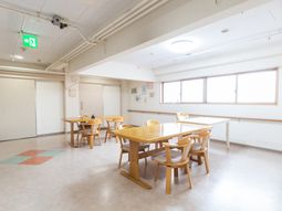自然光あふれる共有スペース