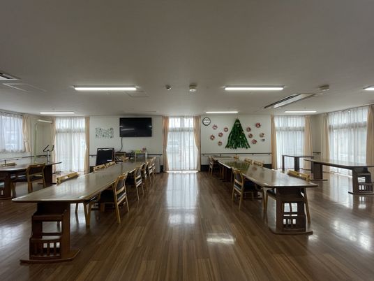 清潔感ある食堂の仕事環境