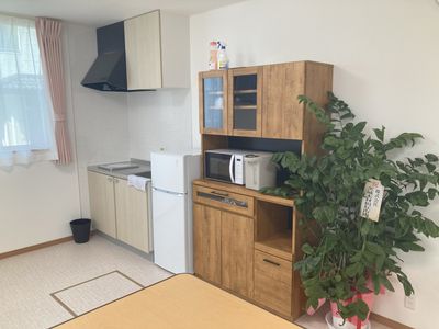 居室のキッチンスペース