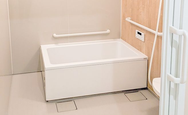 使いやすい清潔浴室