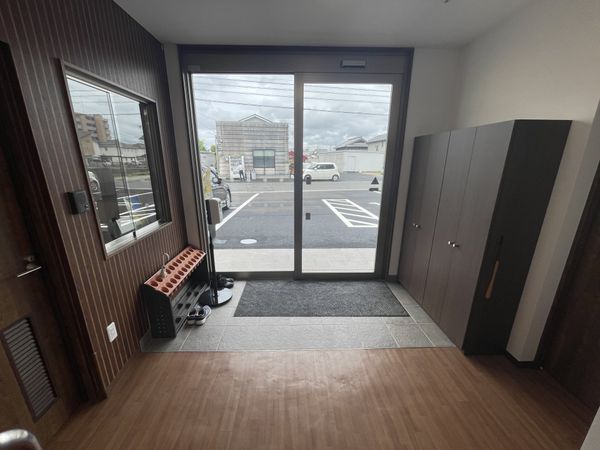 安心のエントランス空間