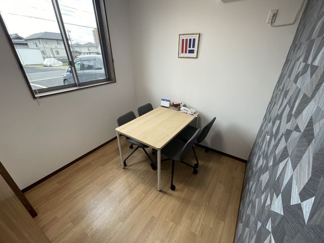 ゆったり食事ができる居室