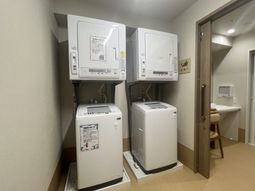 清潔な洗濯機スペース
