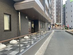 居心地の良いエントランス