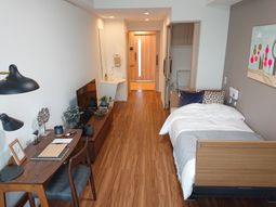 ゆったりした居室空間