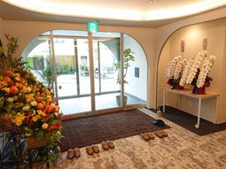 エントランスの風景