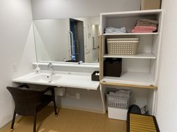 明るい洗面空間