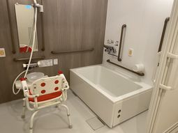 安全な浴室設備