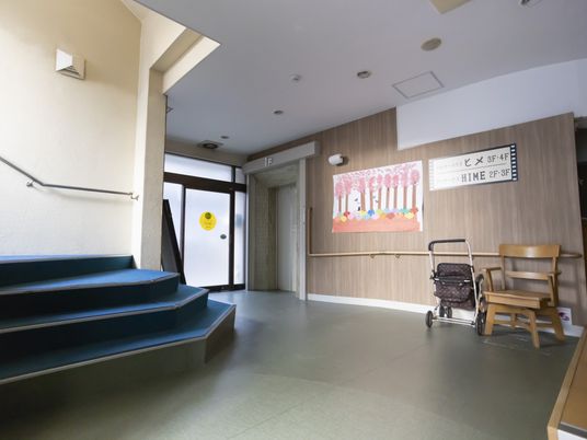 快適なエントランス