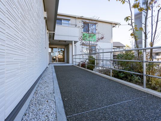 アクセスしやすい建物外観