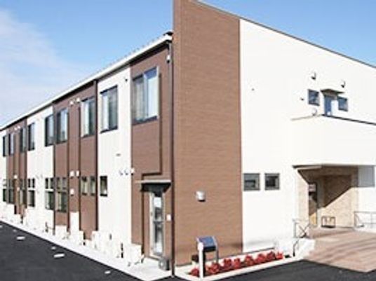 清潔感のある建物の外観