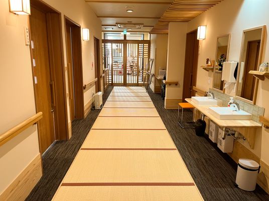 和風デザイン廊下