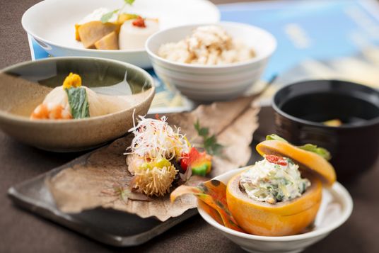 料理の盛り付け例