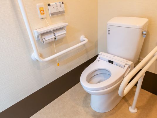 使いやすい設備のトイレ