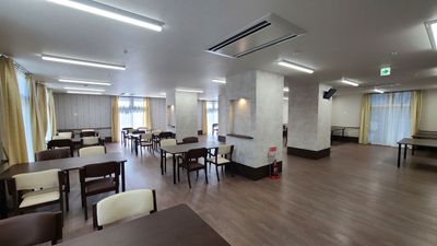 広々とした快適食堂