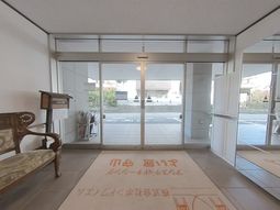 エントランスの穏やかな様子
