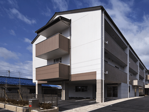 外観の建物正面  