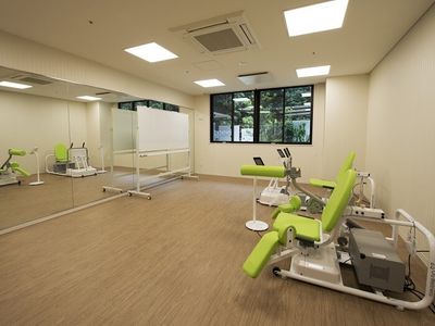 広々とした機能訓練室