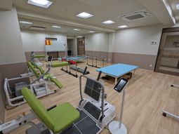 設備が整った機能訓練室