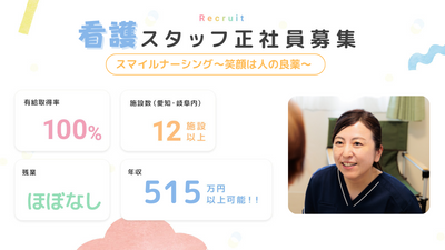 笑顔の職員イメージ