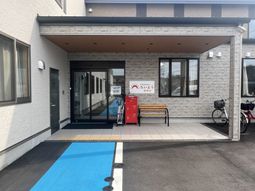 清潔感のあるエントランス