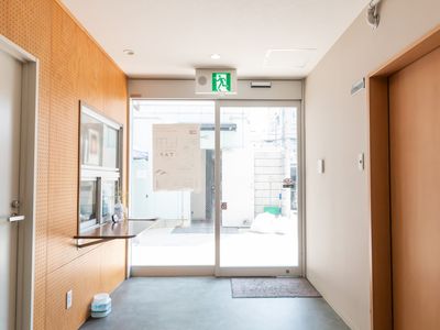 広々としたエントランス