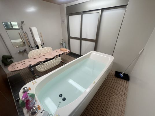 水回りの設備が整った浴室