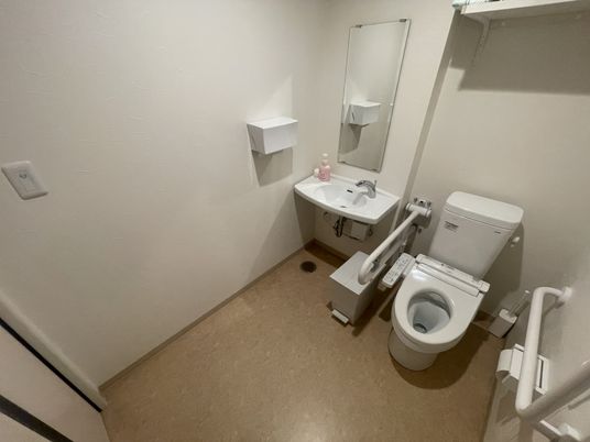 シンプルなトイレ