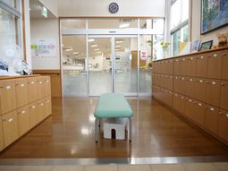 ゆったりした廊下