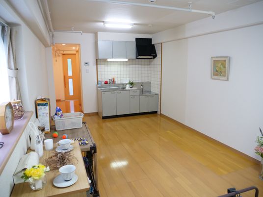 ゆったりキッチン付き居室
