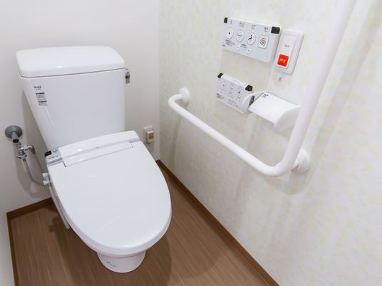 安全に配慮したトイレ