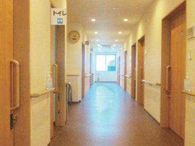 綺麗な廊下のある施設