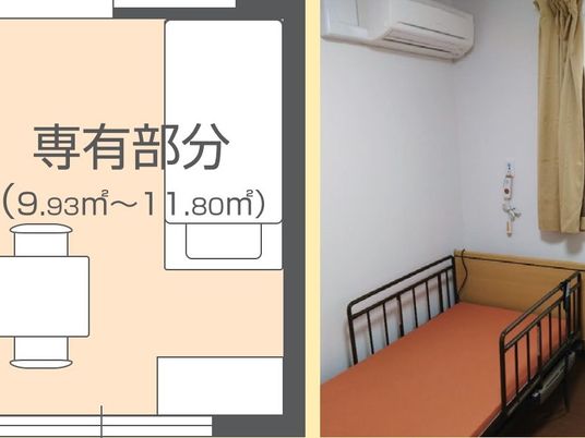 居室の清潔な空間