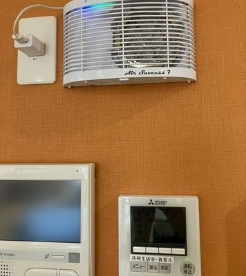 空調設備の壁