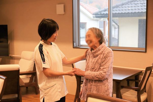 温かな交流の様子