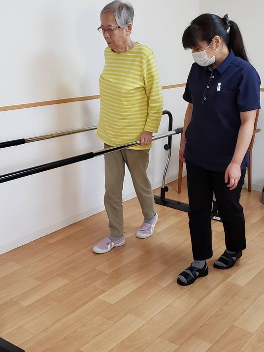 リハビリ訓練の様子
