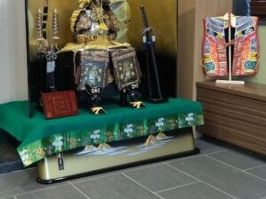 飾り棚の展示スペース  