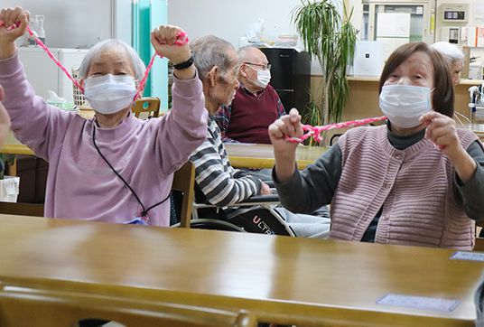 楽しむ方々の様子