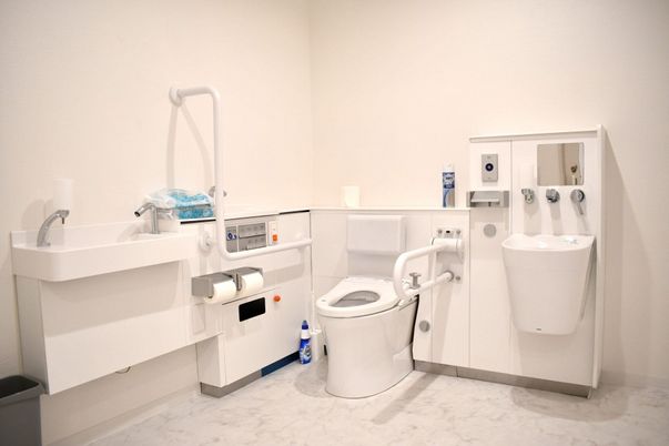 清潔なトイレ空間
