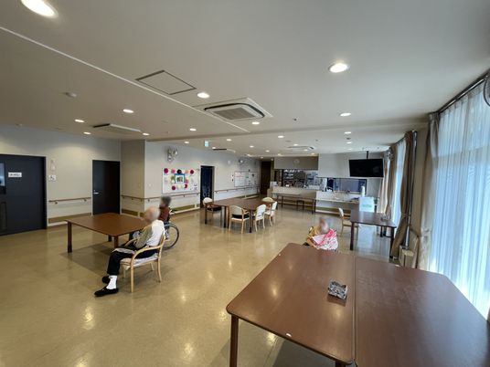 明るいリビング