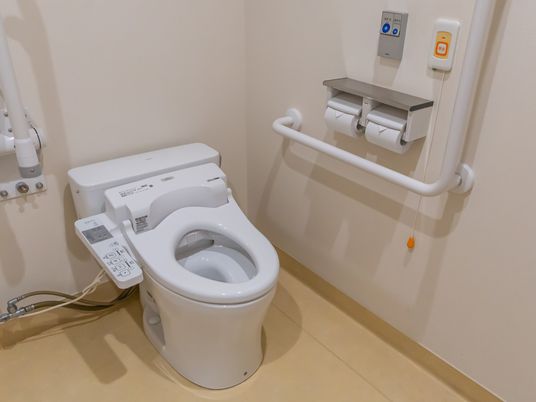 ゆったりとしたトイレ空間