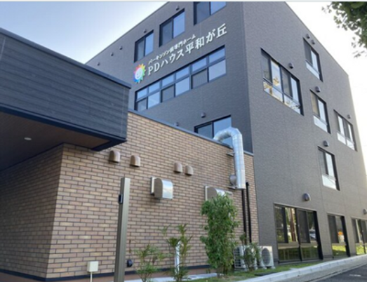 清潔感漂う施設の外観