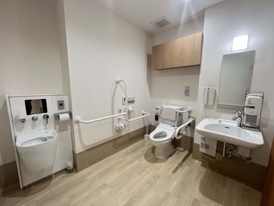 配慮された安全なトイレ空間