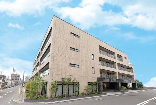現代的な建物の外観
