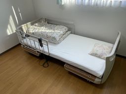 快適なベッドの居室
